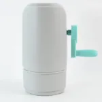 Manual hand-crank peanut sheller machine with built-in filter separator and storage portable household nut cracker - Durable Plastic ( default, OS )