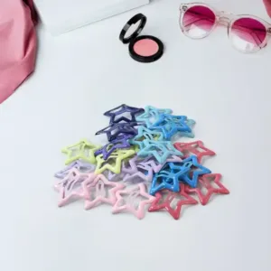 Metal hair clip set ( default, OS )