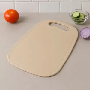 34x23 cm durable plastic chopping board with handle non-slip cutting board - Non-Slip Base, Durable Plastic ( default, OS )