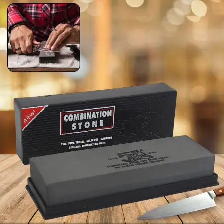 Wv4msbKf3hjL7ZwZsUudpY8rln4fZeh4MwN4kFl8.webp Silicon Carbide German Combination Stone, Dual Sided Stone for Knife and Tools Sharpening with Safety Case ( default, Standard )