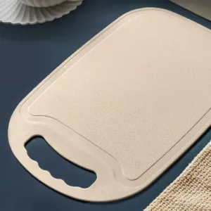 34x23 cm durable plastic chopping board with handle non-slip cutting board - Non-Slip Base, Durable Plastic ( default, OS )