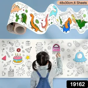 Creative ocean theme giant coloring roll ( default, Standard )