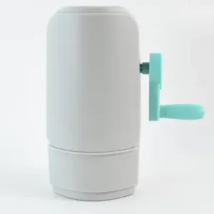 Manual hand-crank peanut sheller machine with built-in filter separator and storage portable household nut cracker - Durable Plastic ( default, OS )